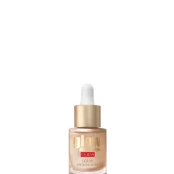 Enlumineur>Pupa Glow Obsession Liquid Highlighter                Illuminateur All Over Liquide Effet Métallisé