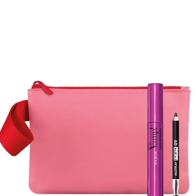 Coffrets Pour Elle|Mascara>Pupa Kit Maquillage Vamp! Lash Extender + Mini Multiplay Noir Coffret Maquillage