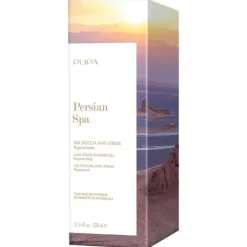 Gommage & Bain>Pupa Persian Spa                Gel Douche Anti-Stress A Base de Sel Bleu de Perse et d’Extrait de Bleuet