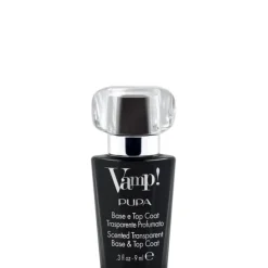 Base & Top Coat>Pupa Vamp! Base et Top Coat Transparent et Parfumé                Base et Top Coat transparent et parfumé, fragrance noire