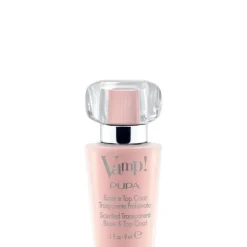 Base & Top Coat>Pupa Vamp! Base et Top Coat Transparent et Parfumé                Base et Top Coat transparent et parfumé, fragrance rose