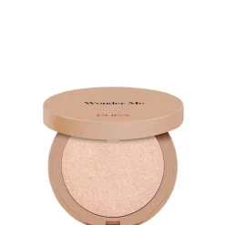Poudre>Pupa Wonder Me Glow                Enlumineur Compact pour le Visage Zéro Effet Poudre