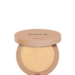 Poudre>Pupa Wonder Me Glow                Enlumineur Compact pour le Visage Zéro Effet Poudre