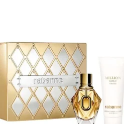 Coffrets Pour Elle|Coffret Parfum Femme>RABANNE Million Gold for Her Coffret Eau de Parfum et Lotion Corps