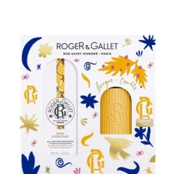 Coffrets Pour Lui|Coffrets Pour Elle>Roger&Gallet Bois d'Orange                Coffret Eau Parfumée Bienfaisante - Bougie Parfumée