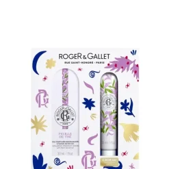 Coffrets Pour Lui|Coffrets Pour Elle>Roger&Gallet Feuille de Thé                Coffret Eau Parfumée Bienfaisante - Crème Mains