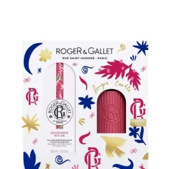 Coffrets Pour Elle|Coffret Parfum Femme>Roger&Gallet Gingembre Rouge                Coffret Eau Parfumée Bienfaisante - Bougie Parfumée