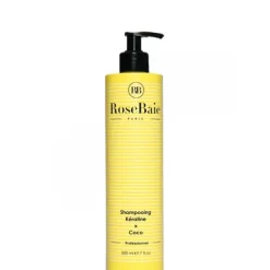 Shampooing>RoseBaie Paris Kératine x Coco                Shampooing Hydratant et Protecteur
