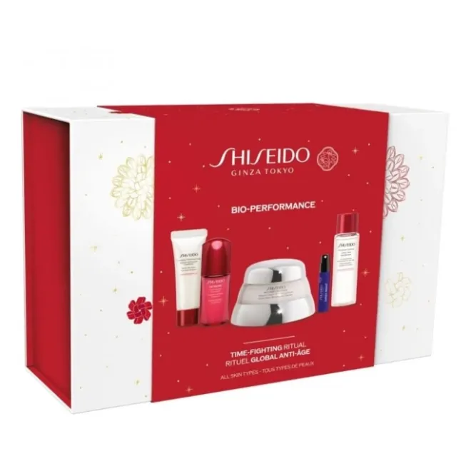 Coffrets Pour Lui|Coffrets Pour Elle>SHISEIDO Bio-Performance Coffret Noel Rituel Global Anti-Âge