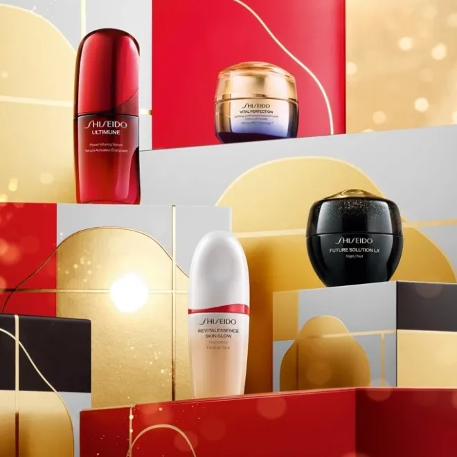 Coffrets Pour Elle|Coffret Soin>SHISEIDO Calendrier de l'Avent Coffret Soin et Maquillage