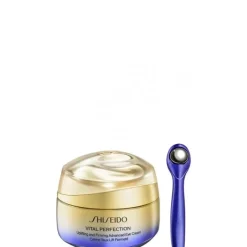 Soin Yeux & Lèvres>SHISEIDO Vital Perfection                Crème Yeux Lift Fermeté et Outil de Massage