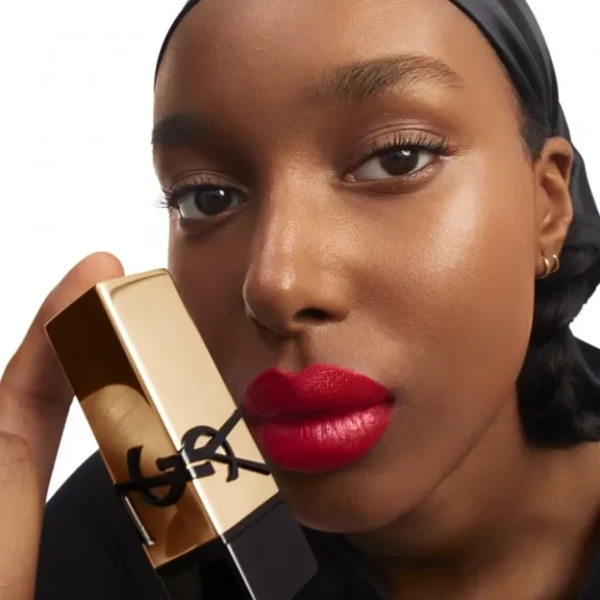 Rouge À Lèvres & Laque>YVES SAINT LAURENT Rouge Pur Couture Rouge à lèvres fini satin - Couleur intense et confort