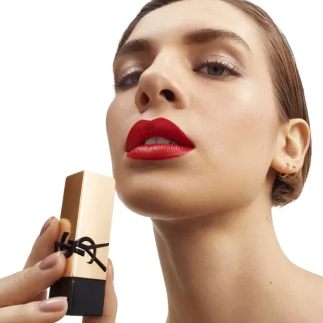 Rouge À Lèvres & Laque>YVES SAINT LAURENT Rouge Pur Couture Rouge à lèvres fini satin - Couleur intense et confort